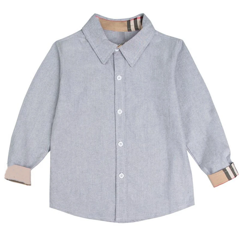 Baby Girls Boys Clothes Autumn Top Baby Girl Boy Shirt Long Sleeve Plaid Shirts Girl Cotton Blouse Baby Shirts Kids Clothing