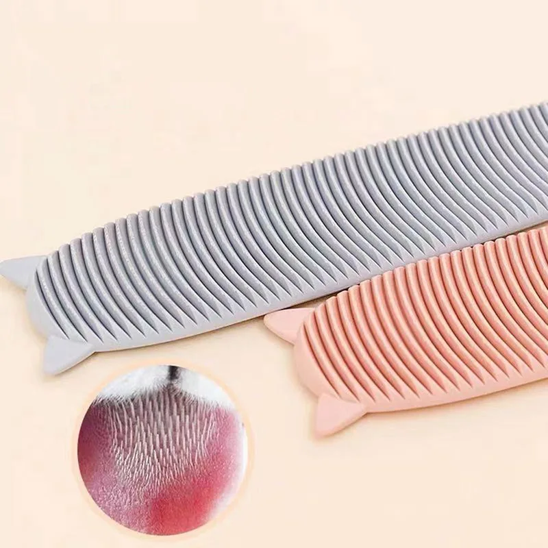 

Simulation Cat Tongue Massage Comb Fashion Pet Cat Tongue Comb Portable Pet Daily Hair Cleaning Care Tool