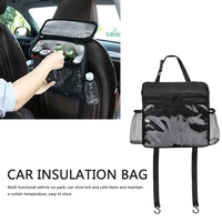organizer hanging car accessories car seat back multi pocket insulation storage bags thermal travel organizer case