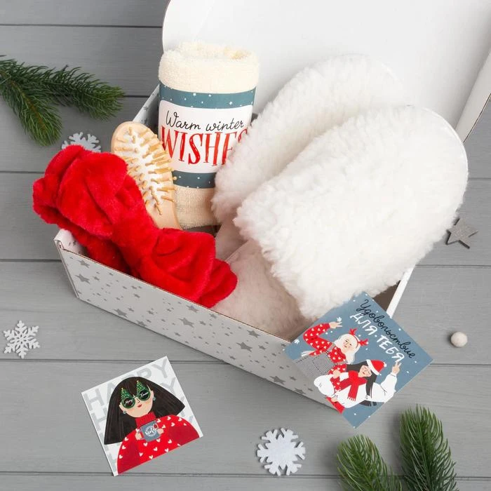 Набор подарочный &quotWarm winter wishes&quot полотенце и акс 5141958| |