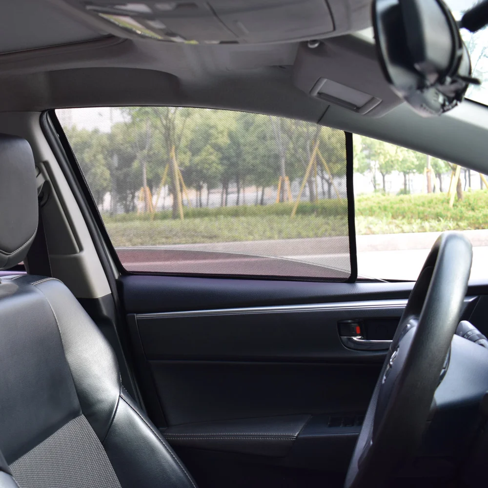 Для TOYOTA COROLLA Sedan 2014 магнитная сетка автомобильный козырек боковые задние окна