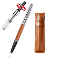 high quality jinhao 51a luxury wood fountain pen ink pen nib 0 38 mm caneta tinteiro office stylo plume penna stilografica