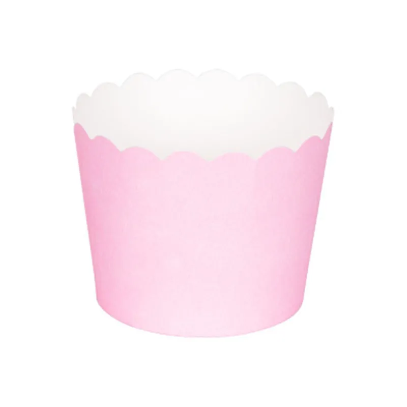 Бумажные стаканчики для кексов с изображением цветка медведя маффина обертки