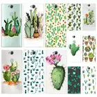 Прозрачный силиконовый чехол из ТПУ с изображением кактуса растения для Sony Xperia L1 L2 L3 X XA XA1 XA2 XA3 XZ XZ1 XZ2 XZ3 XZ4 Plus