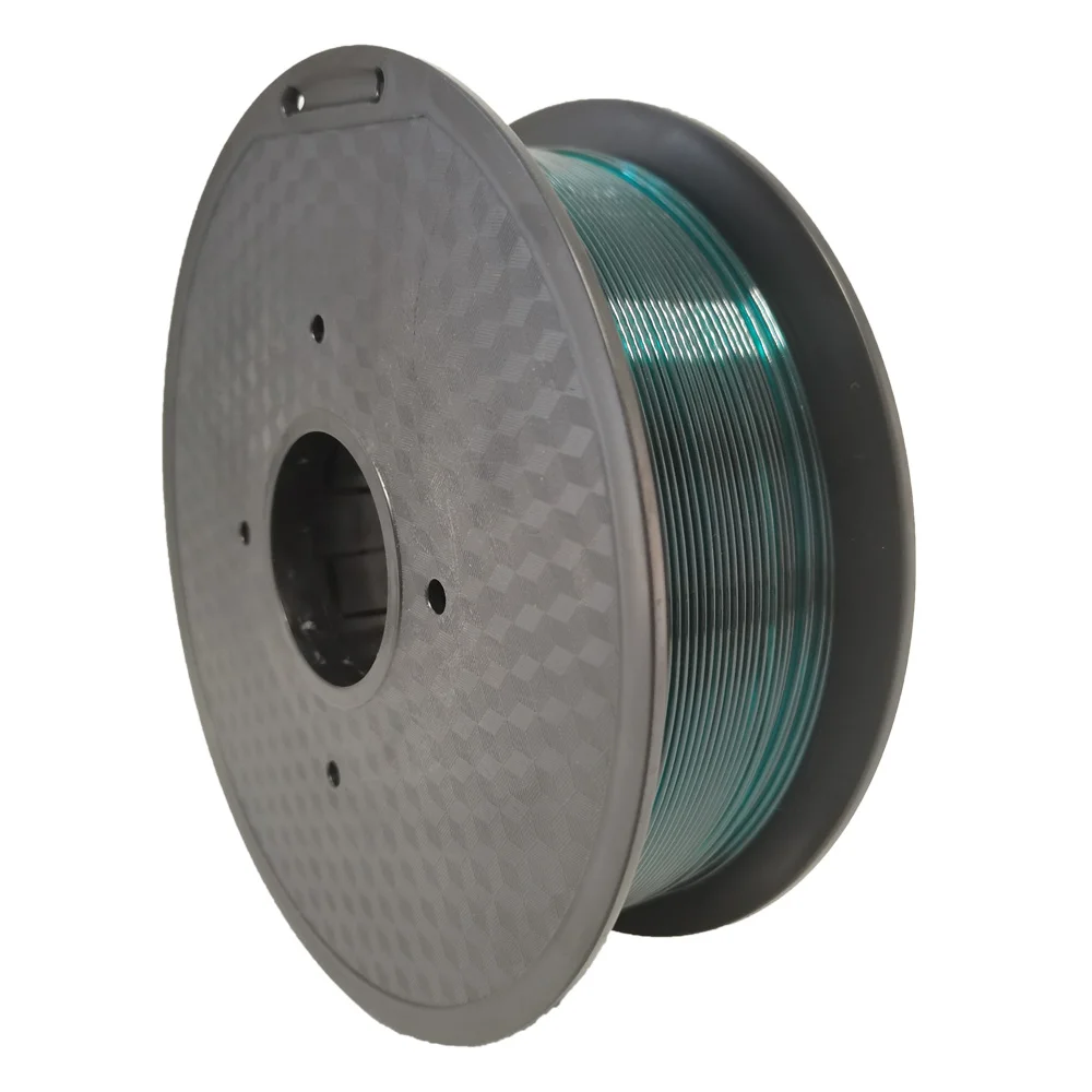 

High Strength 3D Filament Supplier 1kg 1.75mm Transparent Atrovirens PETG Filament