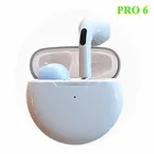 Pro6 наушники-вкладыши TWS Bluetooth наушники беспроводные наушники стерео гарнитуры геймера спортивные водонепроницаемые наушники с микрофоном для Xiaomi Huawei IPhone