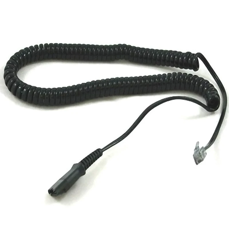 Для Plantronics U10P PLT-QD Polaris спиральный кабель гарнитура прямое подключение 27190-01