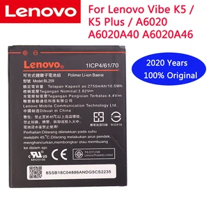 Аккумулятор BL259, 2020 в, 100% мА ч, для Lenovo Vibe K5  K5 PlusA6020, A6020A40, A6020A46, 259 оригинал
