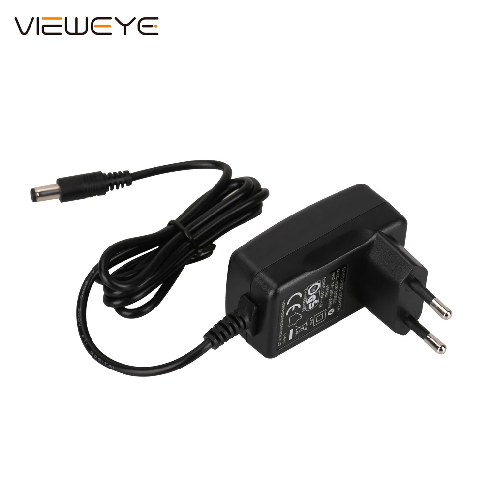 ViewEye аутентифицированный AC 100 240 В вход DC 12 6 в 1A выход питания штепсельная вилка ЕС