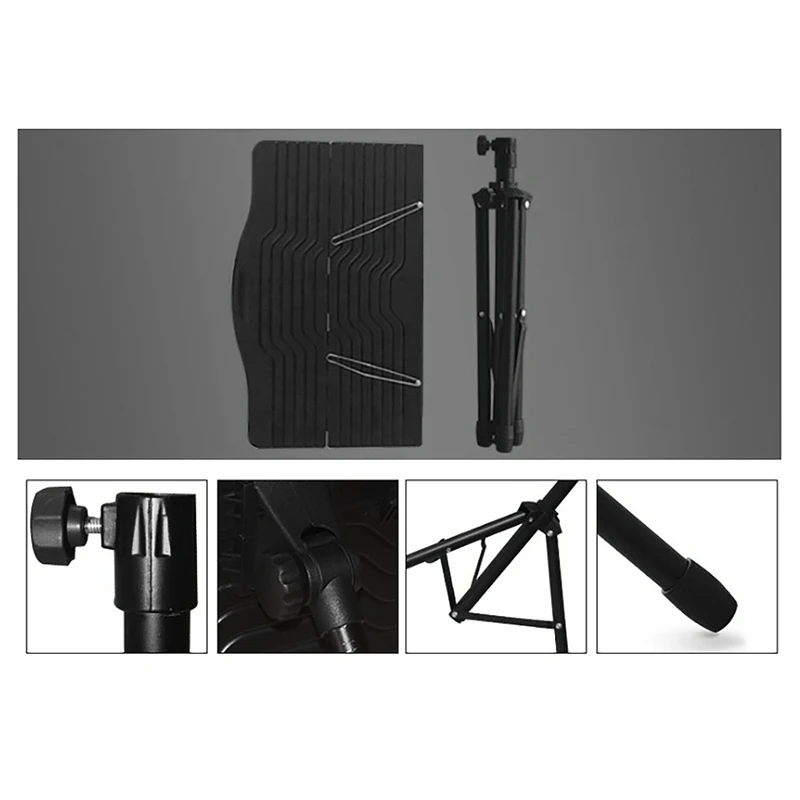 

Portable Metal Music Stand Adjustable Height Detachable Musical Guitar Instruments for Piano Violin Guitar Sheet Music