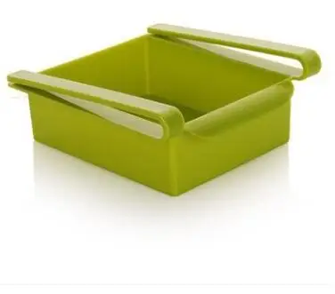 H110 Green Домашняя кухонная коробка для хранения, креативная коробка для хранения холодильника, свежая распорка, полка для хранения, выдвижной ящик, свежая распорка, сортировка H110 - Цвет: H110 Green
