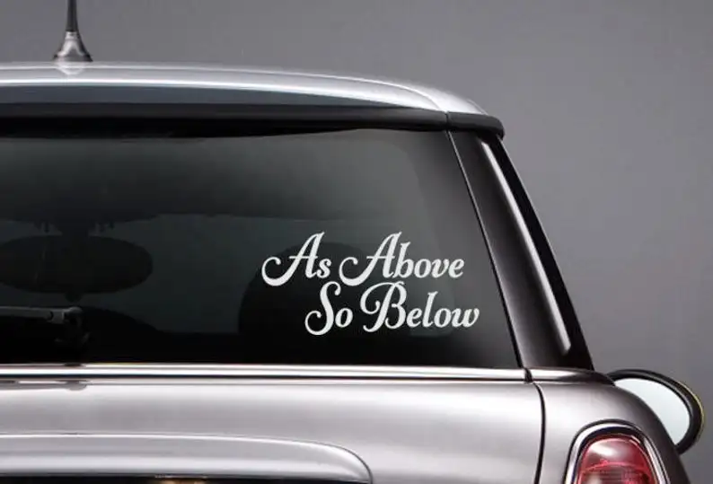 Наклейка на зеркало заднего вида Черная/белая как указано выше ниже | Автомобили