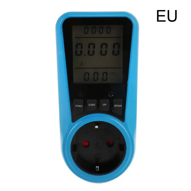 

Plug Digital Voltage Wattmeter AC Electricity Analyzer Monitor Watt Energy Meter 23GB