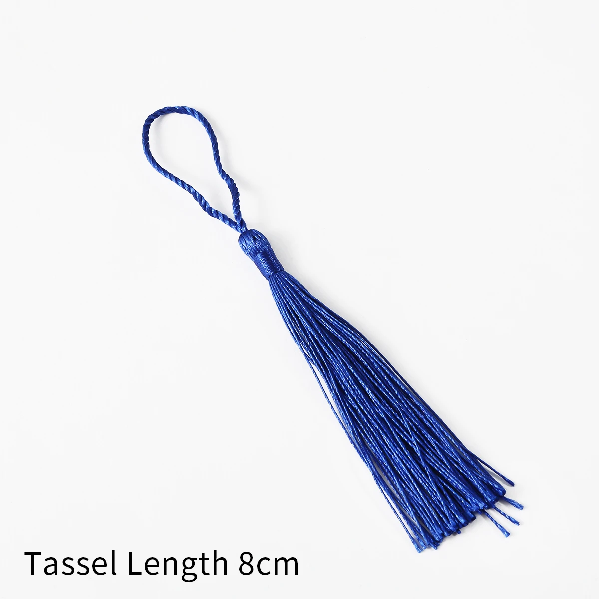 Royal Blue 32 шт./упак. полиэстер шелковая кисточка бахрома 13 см хлопок кисточки отделка для шитья шторы аксессуары DIY Свадебные украшения - Цвет: Royal Blue