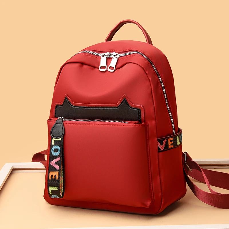 

Женский рюкзак из ткани «Оксфорд», модная ранцевая сумка в стиле преппи, рюкзаки для девушек, Книжная сумка