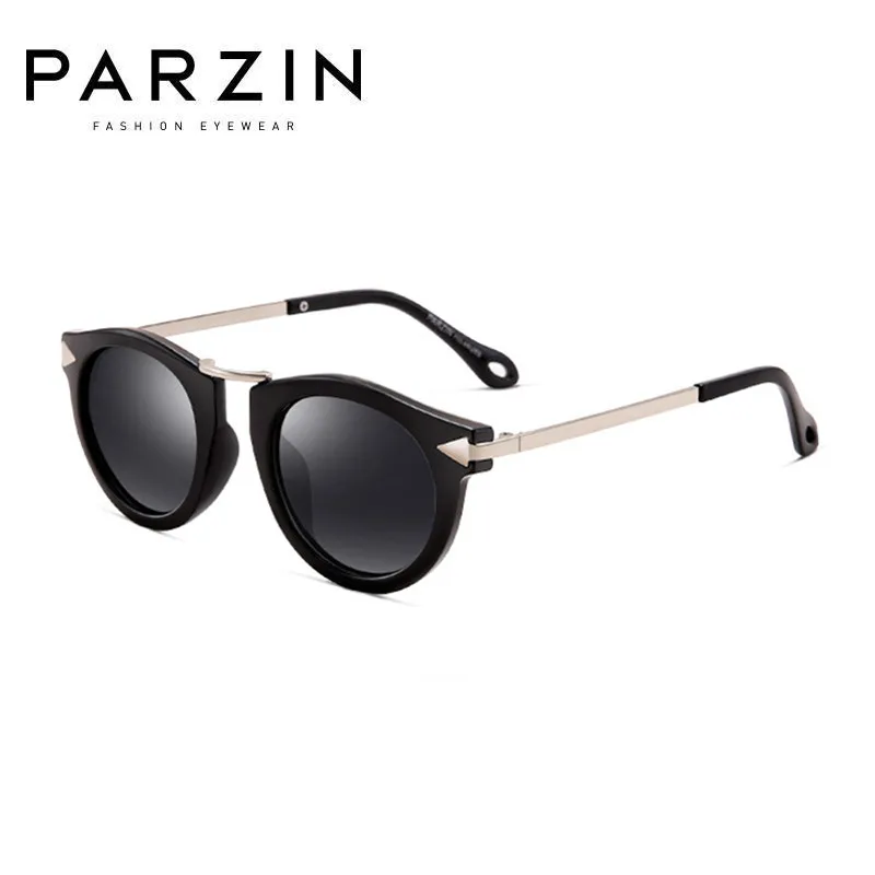 PARZIN Polarized Child Sunglasses UV 400 Vintage Kids Sun Glasses Boys Girls Glasses Shades d2005