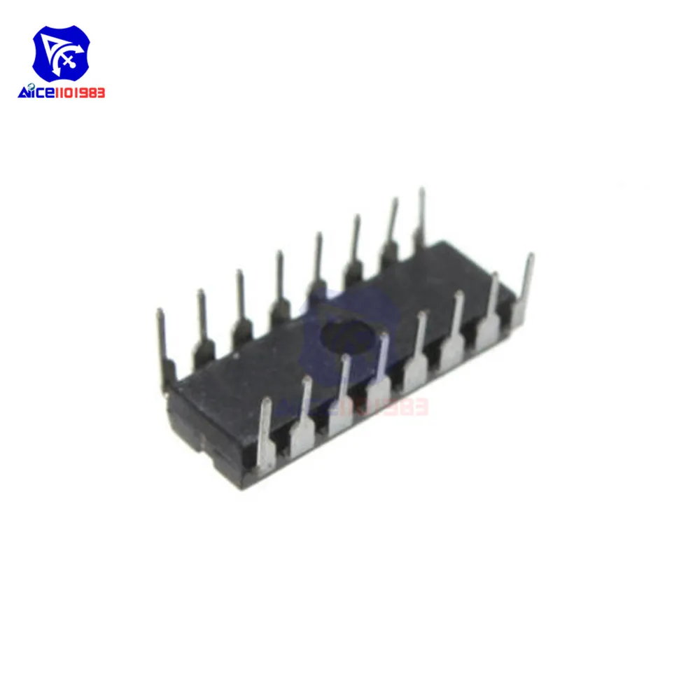 Микросхемы diymore SN74HC595N 74HC595 74HC595N HC595 DIP-16 8 бит оригинальные интегральные схемы 5