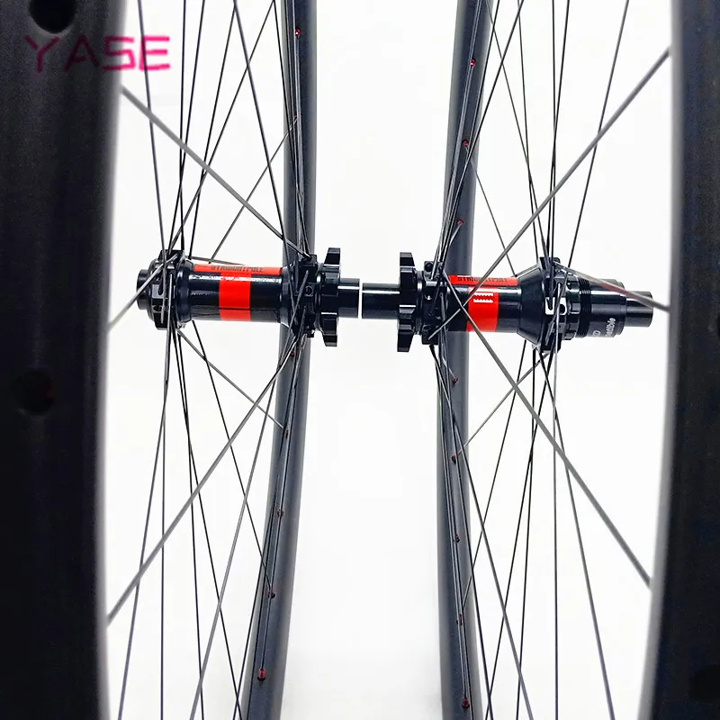 Ультралегкая углеродная колесная пара YASE 27x25 мм 27 5er прямая тяга DT240S boost 100x15 142x12