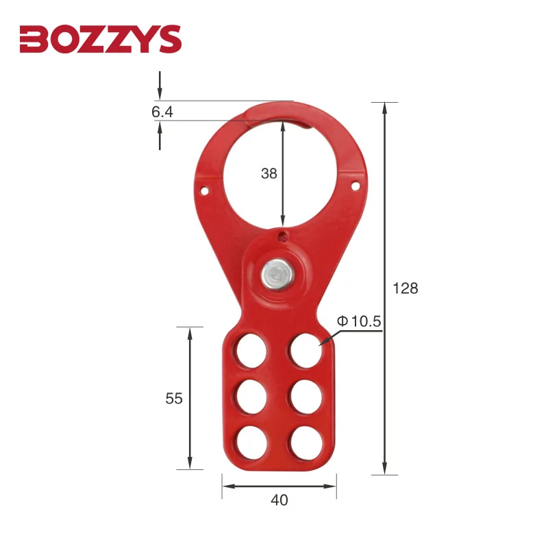 Экономичная стальная предохранительная пряжка замок с распылителем 6