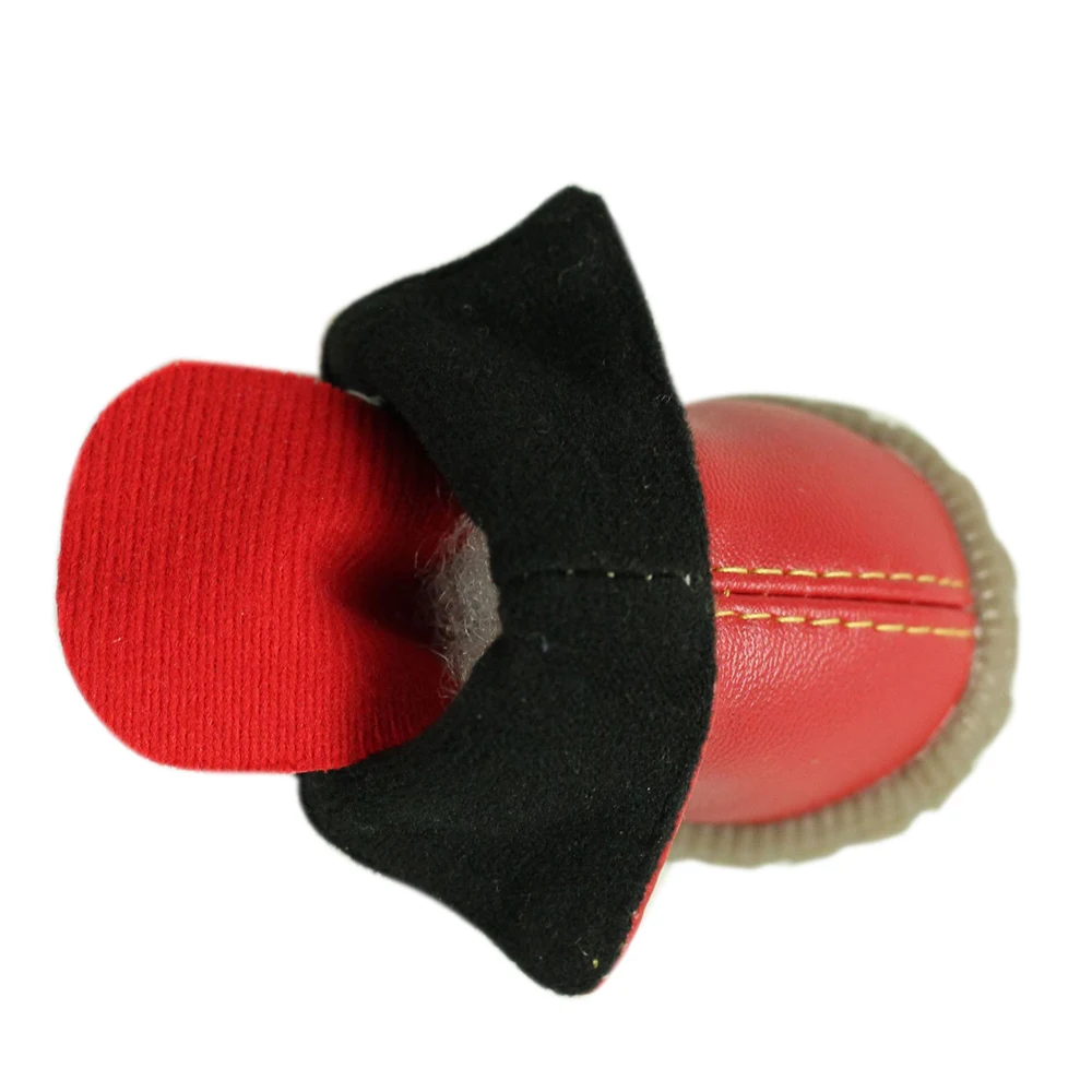 4 шт./компл. зима Обувь на теплом меху собака резиновой подошве Нескольские зимние