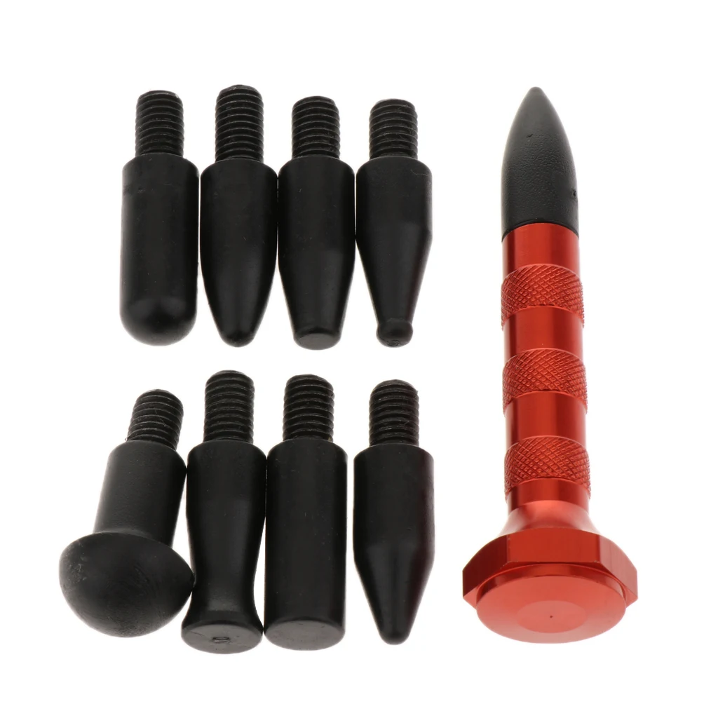 

9 Pieces Dent Repair Kit, Tap Down Pen Tips Dent Removal Tools