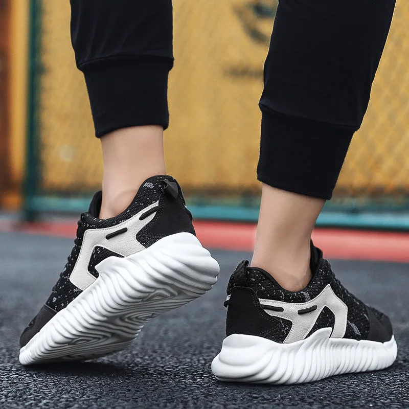 

zapatoscomfortable 2020 casual for mens Fashionable Men's solid para summer white de sneakers on slip fashion Shoes sale