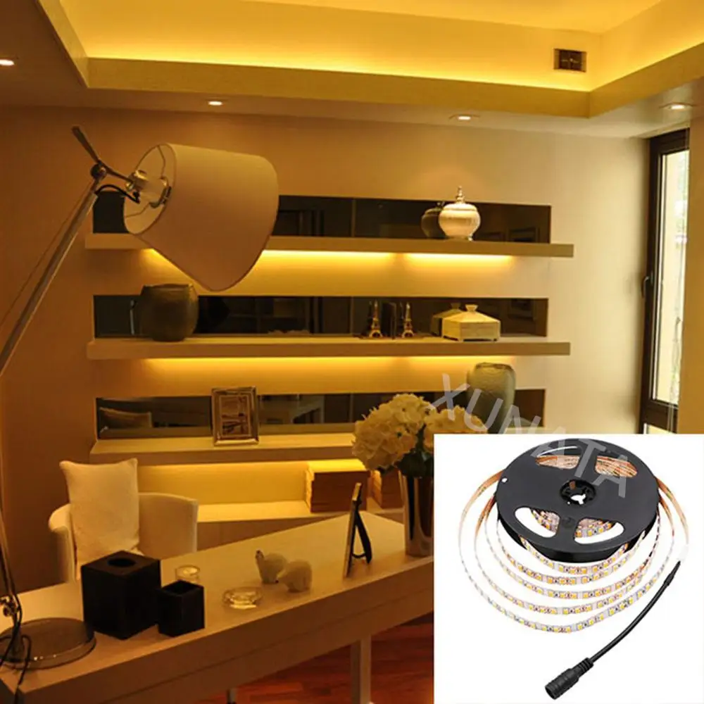 DC12V SMD 5630 Светодиодная лента 300 светодиодный s 1200 Гибкая светодиодсветильник IP65