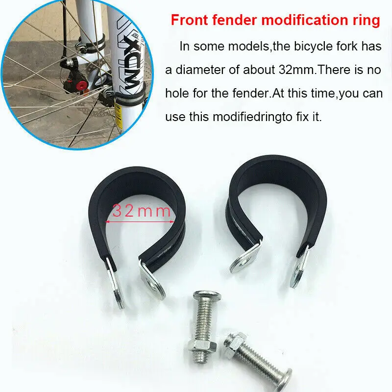 Брызговик для дорожного велосипеда 700C ширина 45 мм передние и задние