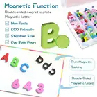 Магнитные буквы в верхнем корпусе, низкий пенный алфавит, АБС-магниты для холодильника, обучающая развивающая игрушка, подарок для детей E1v6