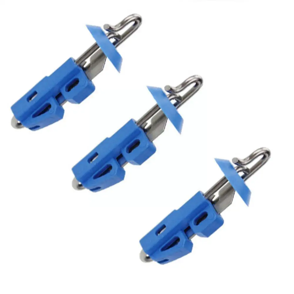 Брызговые зажимы для приманки морской рыбалки расширение из алюминиевого сплава