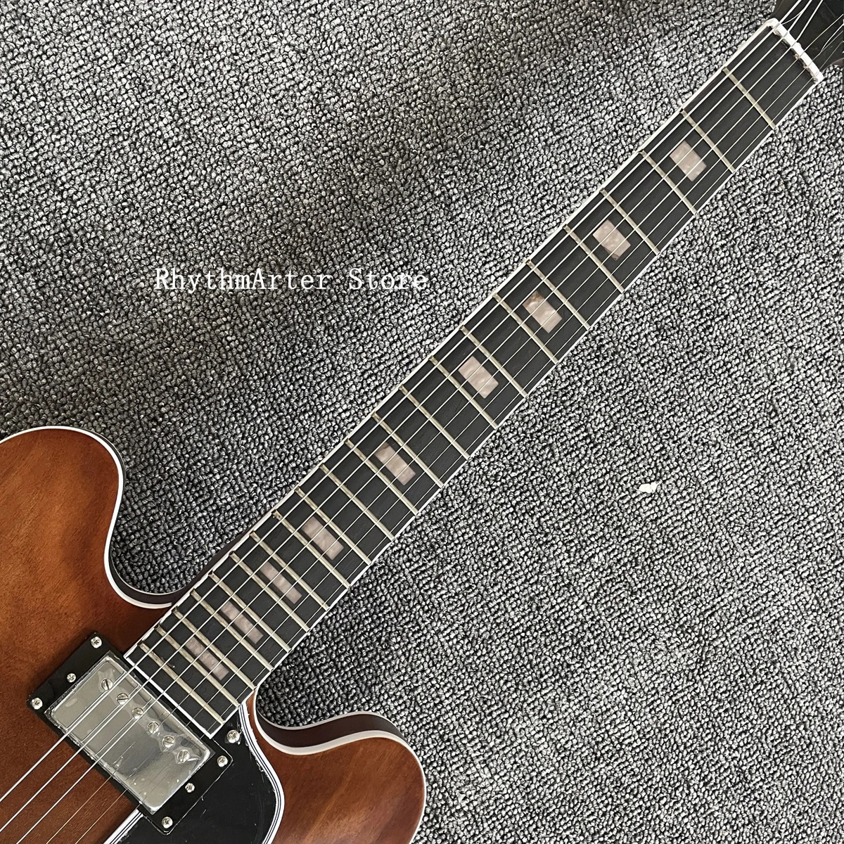 Гитара джазовая под дерево заказ с отделкой 335 | Спорт и развлечения