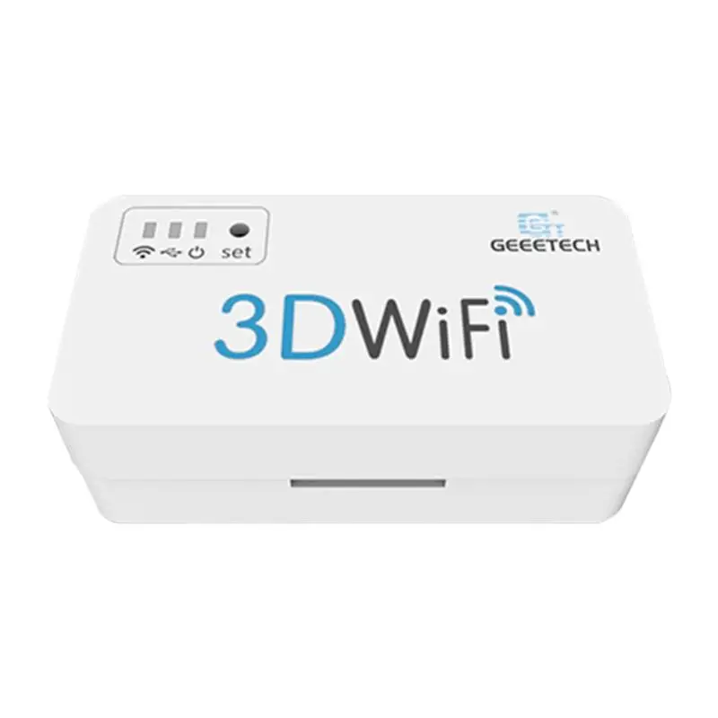 Geeetech комплектующие для 3d принтера аксессуары 3D WiFi модуль TF карта USB2.0 Поддержка беспроводной Wifi коробка для большинства популярных 3d принтеров Прямая поставка - Цвет: Белый