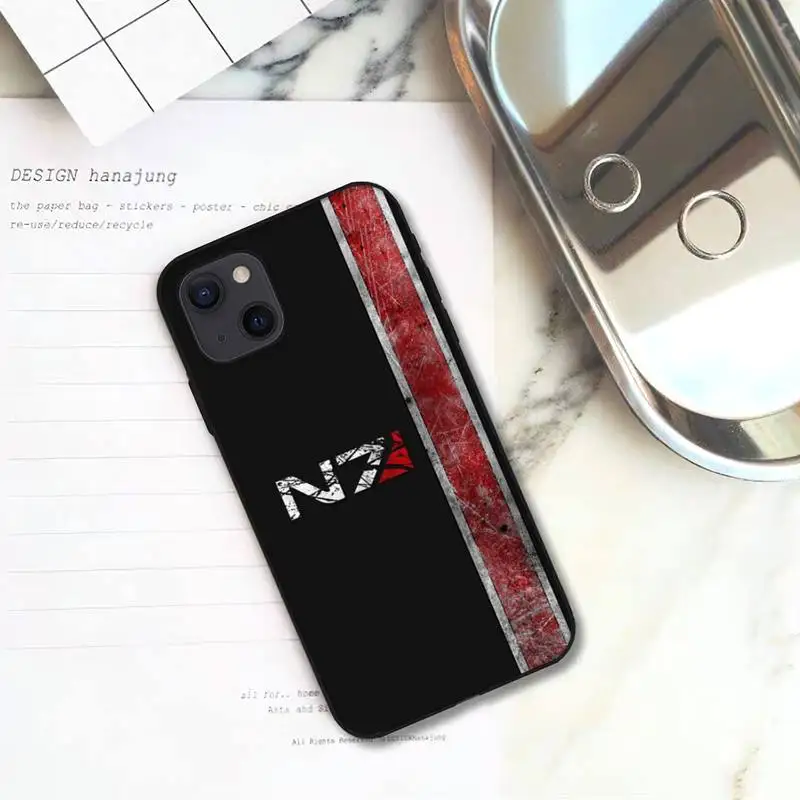 Чехол для телефона N7 Mass Effect iPhone 11 12 Mini 13 Pro XS Max X 8 7 6s Plus 5 SE XR | Мобильные телефоны и