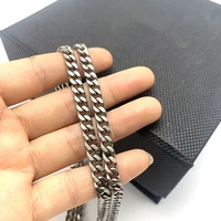 5 5 mm true titanium necklace wearing every day hypoallergenic nickel free chain