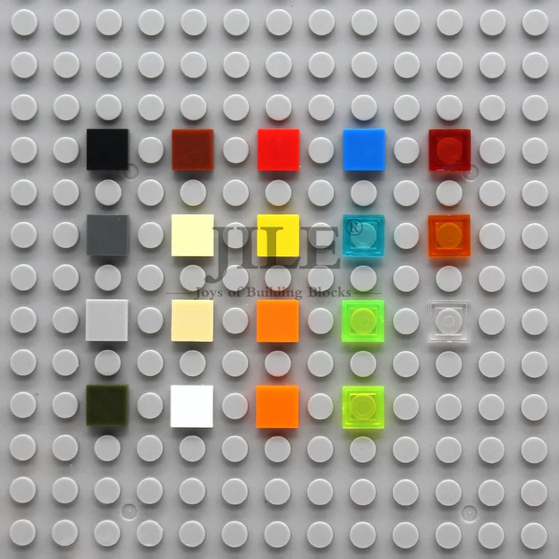Moc плитки 1x1 3070 планшет Сделай Сам креативные образовательные строительные блоки