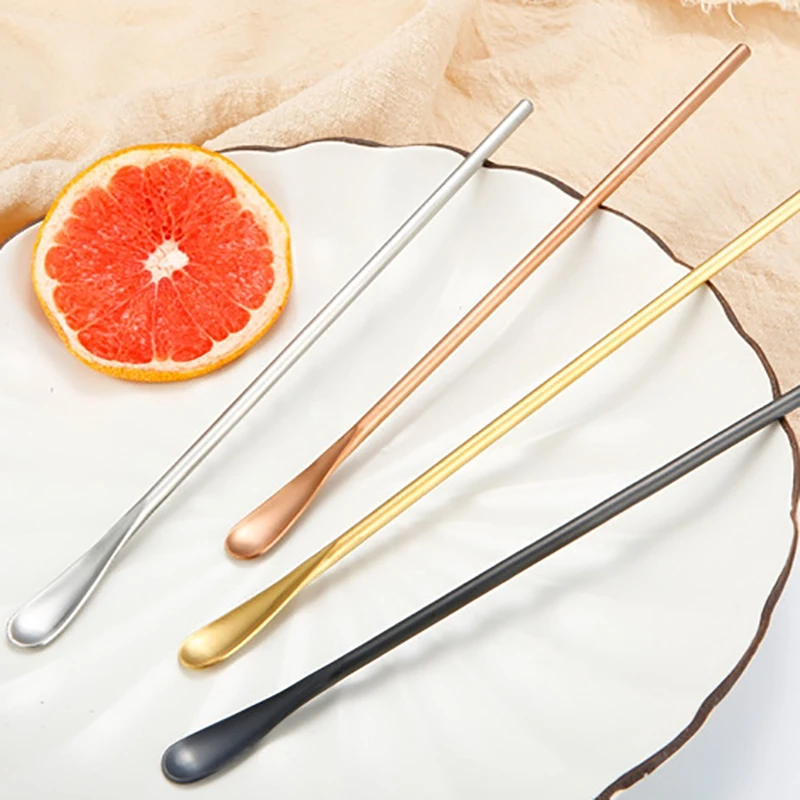 

Coffee Stir Stick Cocktail Teaspoon Drink Stir Spoon with Short Handle Suitable for Bar Home Office 3 Pack