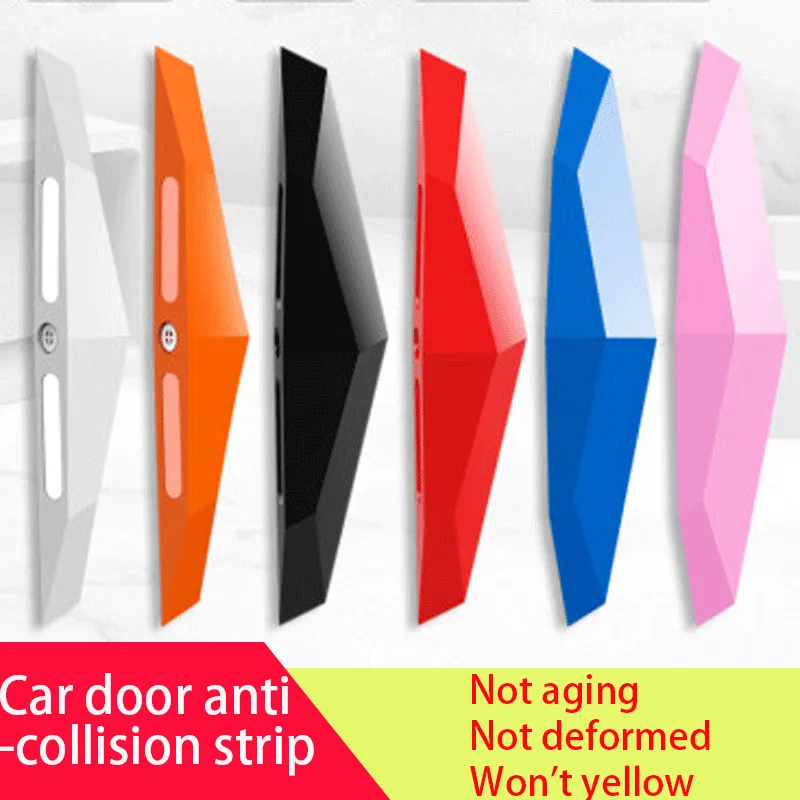 Наклейка на дверь автомобиля с защитой от столкновений наклейка зеркало заднего