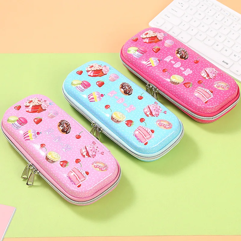Кавайный пенал многофункциональный карандаш коробка большой емкости школьный