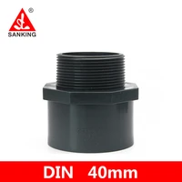 sanking upvc 40mm male adapter%ef%bc%88s x t%ef%bc%89 garden irrigation fittings water pipe connector repair tool