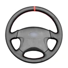 Чехол на руль из искусственной кожи для Subaru Forester Impreza Legacy Outback 1999 2000 2001 2002 2003 2004