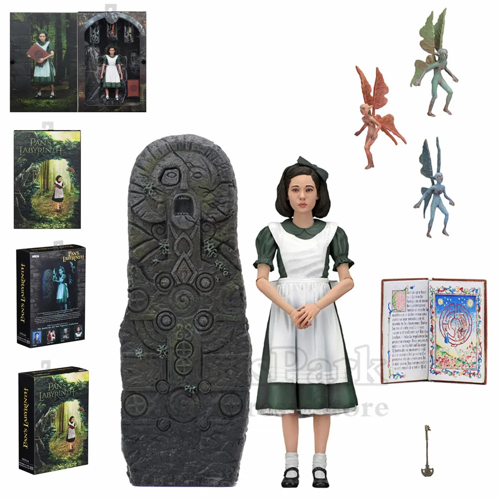 NECA Гильермо дель Торо Подпись коллекция Пан лабиринт Ofelia 7 &quotМасштаб фигурку El