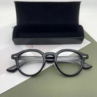 hand made glasses frame prescription glasses women myopia eyeglasses frames for men vintage japanese designer brand glasses