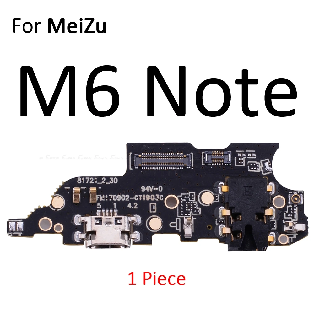 USB Charging Charger Dock Port Board With Microphone Mic Flex Cable For Meizu U20 U10 M6 M6S M5 M5C M5S  images - 6