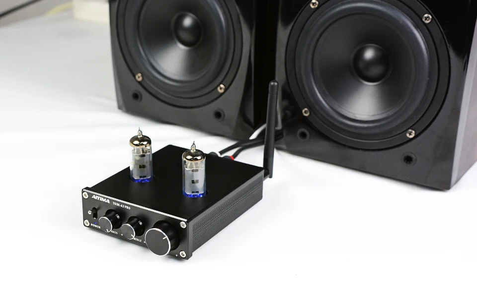 AIYIMA 6K4 вакуумный ламповый усилитель предусилитель Bluetooth 5,0 предусилитель с регулировкой тонов высоких частот для домашнего звукового театра