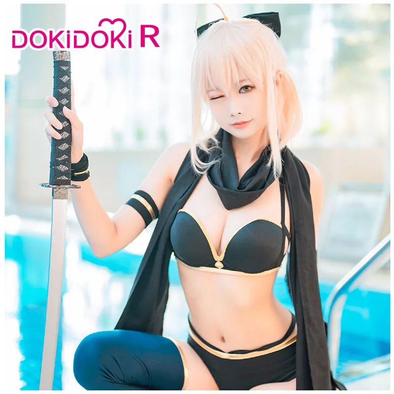 Женский купальник DokiDoki-R для косплея по мотивам игры Fate Okita Souji костюм |