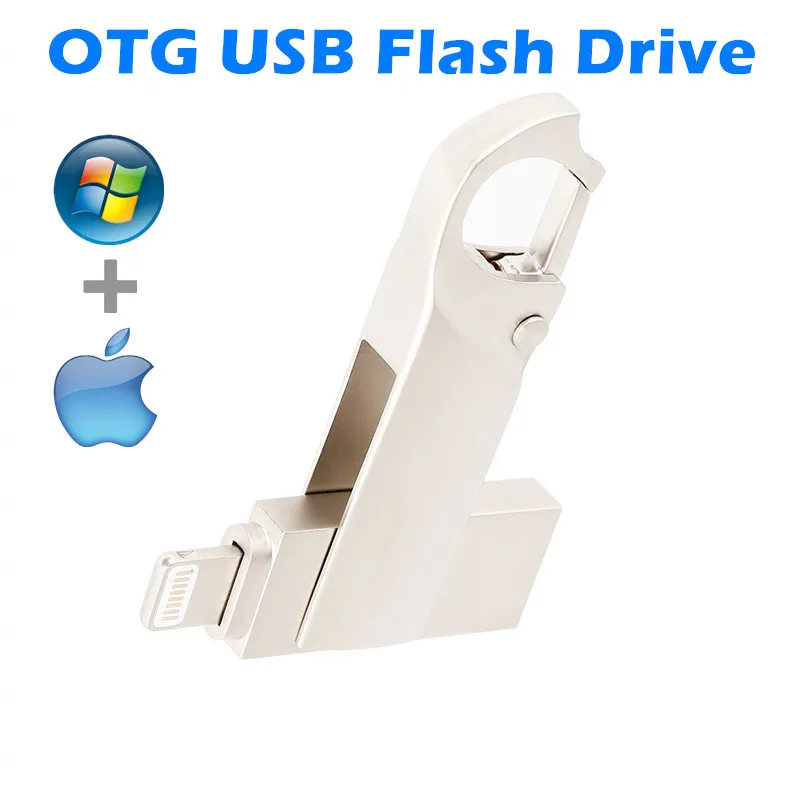 

2 в 1, Usb-флеш-накопитель для iPhone 12/11/X/9/8/7Plus/6/6S