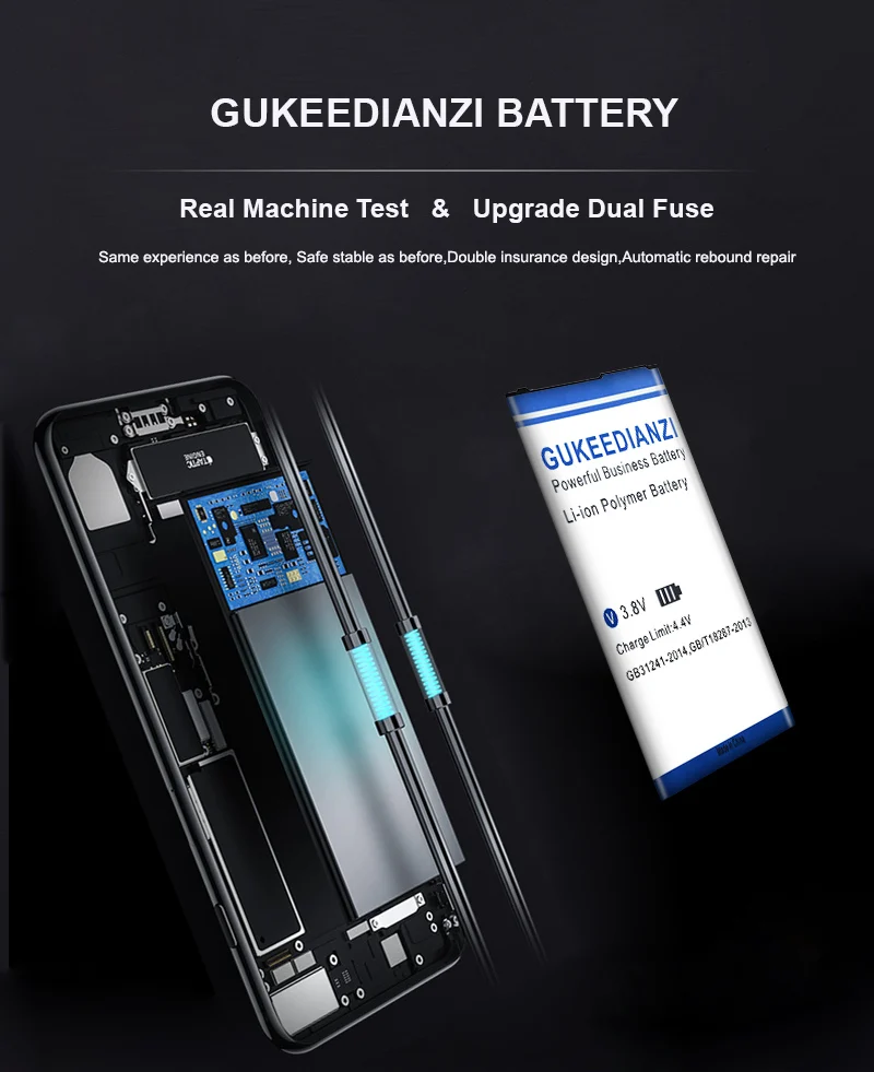 Аккумулятор GUKEEDIANZI 4800 мАч для Samsung Galaxy EB-BA510ABE A510 A5100 A5 A51 2016 Edition | Мобильные телефоны