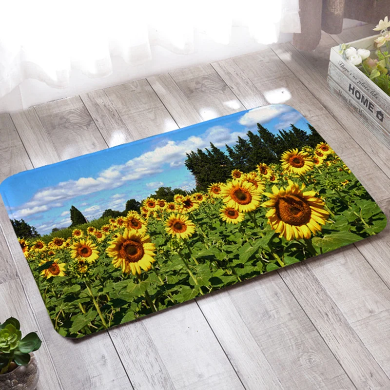 3 FUNBAKY 40*60 см 1 шт. Нескользящие креативный Цвет Череп дверные коврики Открытый вход в коридор коврик - Цвет: 3