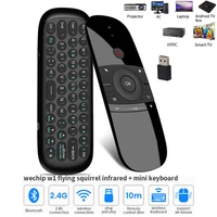 wireless keyboard air mouse remote control for android tv box smart tv infrared remote learning remote control for pc projector