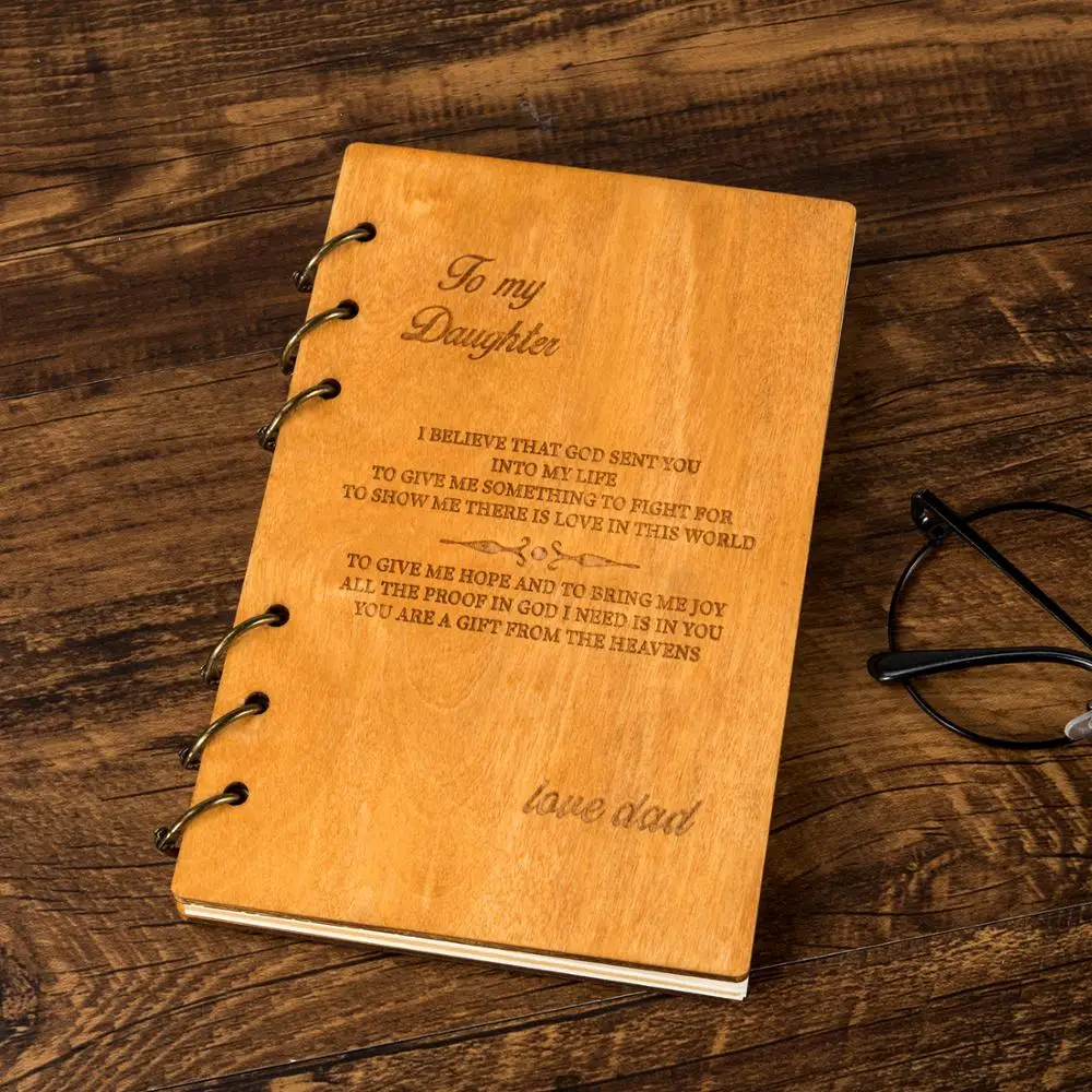 Custom Journal винтажные деревянные записные книжки Дневник для путешествий